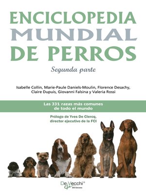 cover image of Enciclopedia mundial de perros--Segunda parte